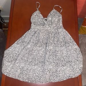 Animal print summer dress